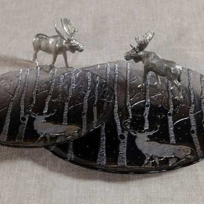 Wilderness Tableware Collection - Smoke & Pewter