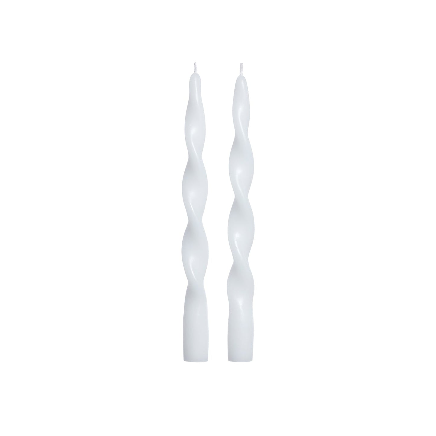 Set of 2 Lumière Twist Formal Candles - 10" - Candles by Carlyle Avenue