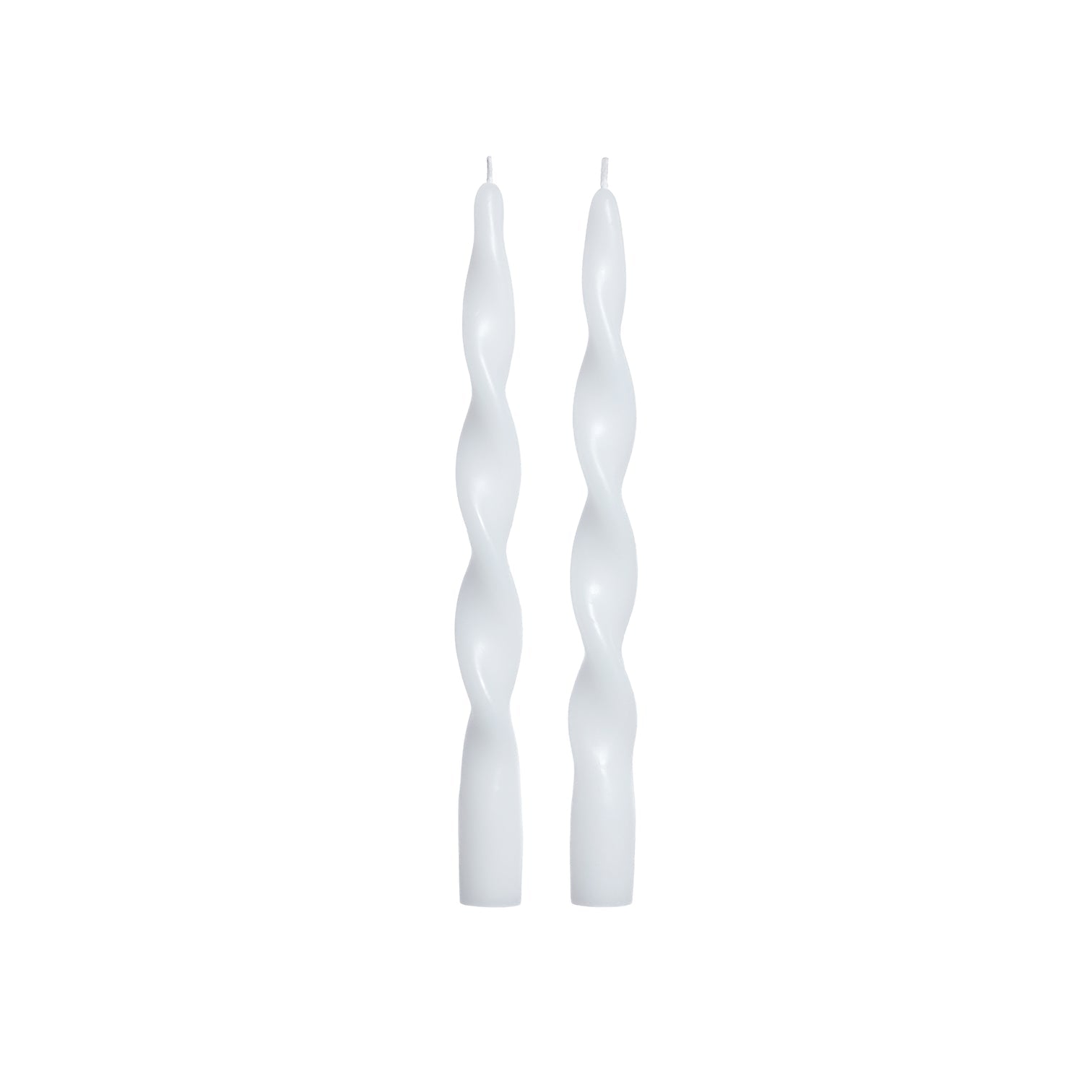 Set of 2 Lumière Twist Formal Candles - 10" - Candles by Carlyle Avenue