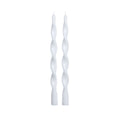 Pair of Lumière Twist Formal Candles 12" - Set of 6 - Candles by Carlyle Avenue