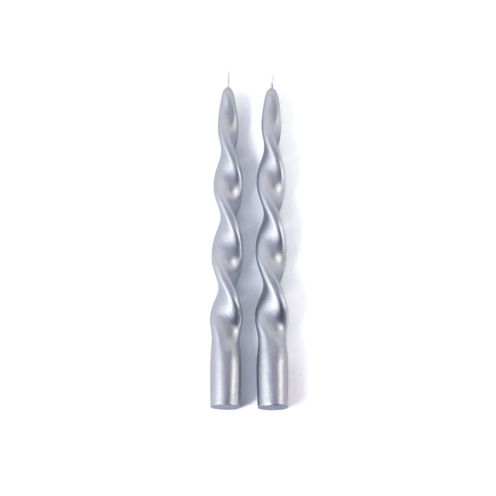 Pair of Lumière Twist Formal Candles 10" - Set of 6 - Candles by Carlyle Avenue