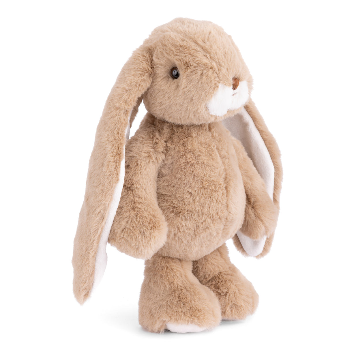 Friendly Kanini Plush Bunny in Taupe