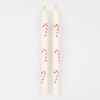 Candy Cane Table Candles