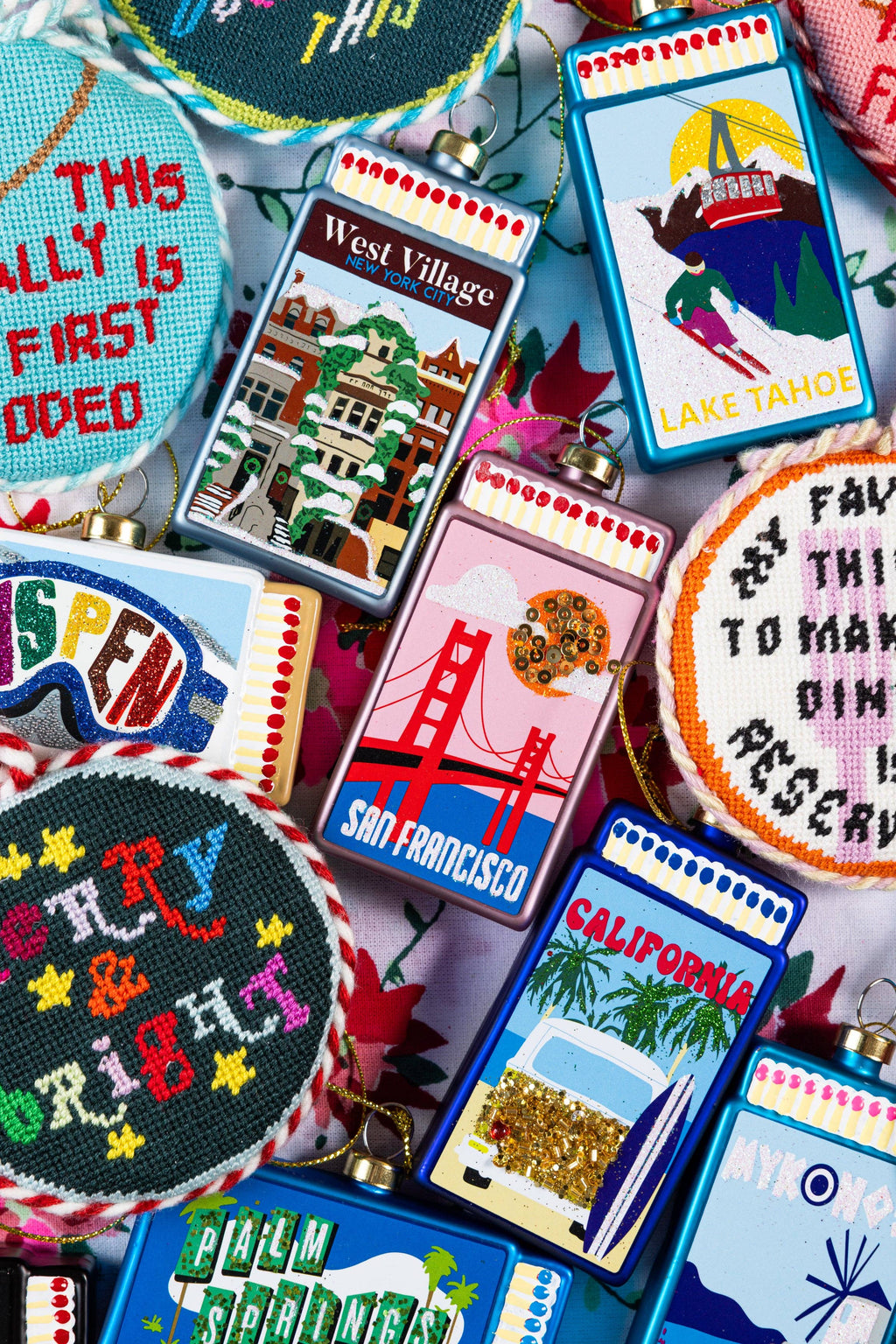 Matchbook Ornament - San Francisco -  by Carlyle Avenue