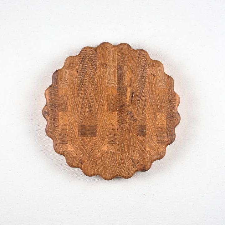 MARI WAVY EDGE BUTCHER BLOCK