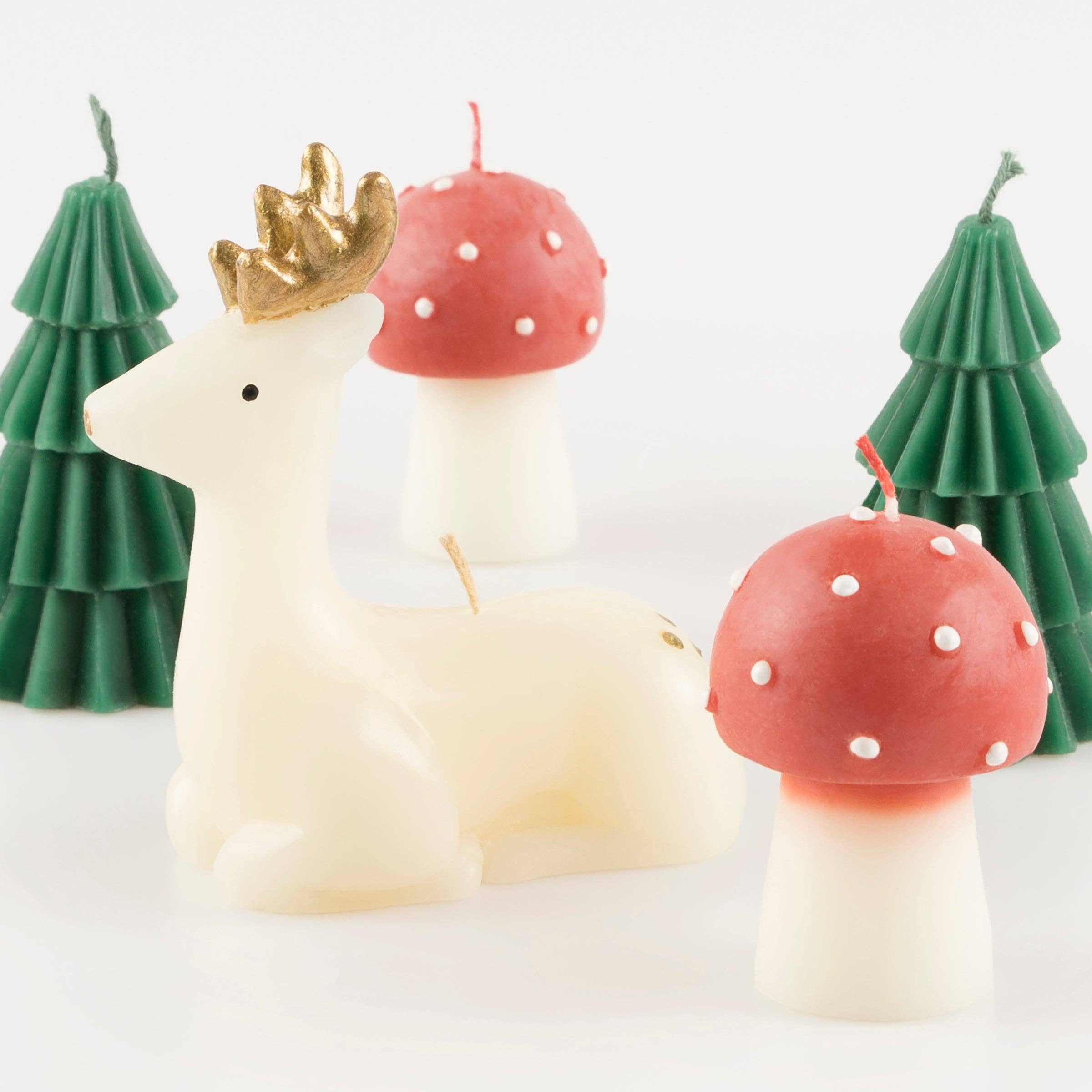 Meri Meri Winter Woodland Candles - Thumbnail 2