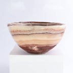 Mexican Onyx/Calcite Bowl 10"