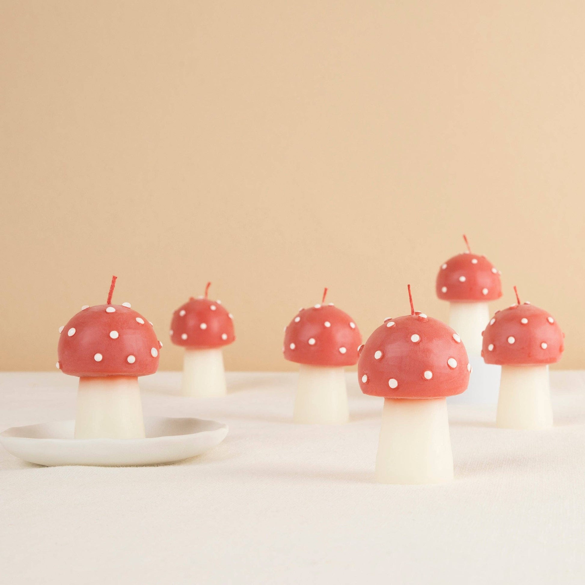 Mini Mushroom Candles - Candles by Carlyle Avenue