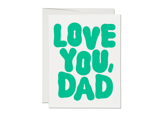 Love You, Dad Father's Day greeting card -  by Carlyle Avenue