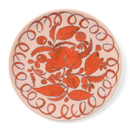 Amalfi Dessert Plate Pink - 9.1" Diameter