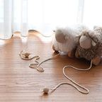 BELLA // pull-along sheep cream