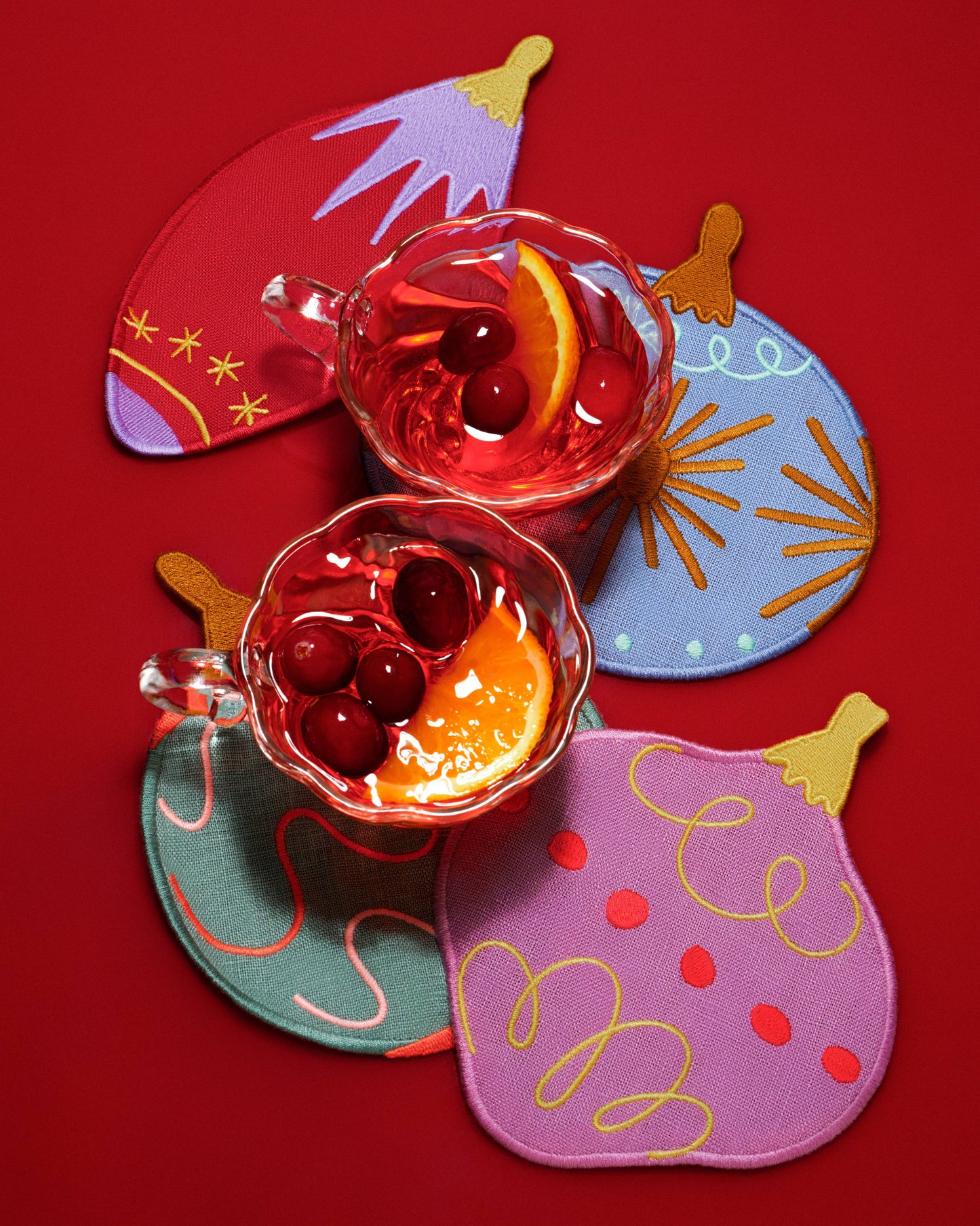 🎄NEW🎄Deck the Halls Cocktail Napkins - Set of 4