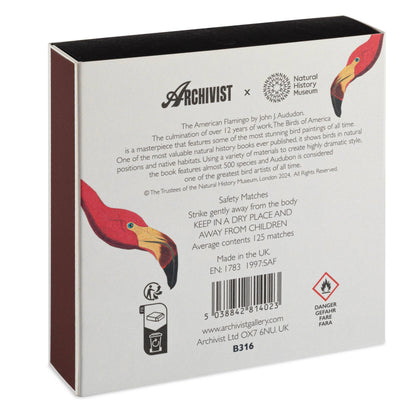 American Flamingo  | Square - Safety Matches