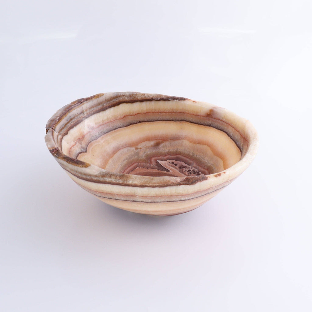 Mexican Onyx/Calcite Bowl 10"