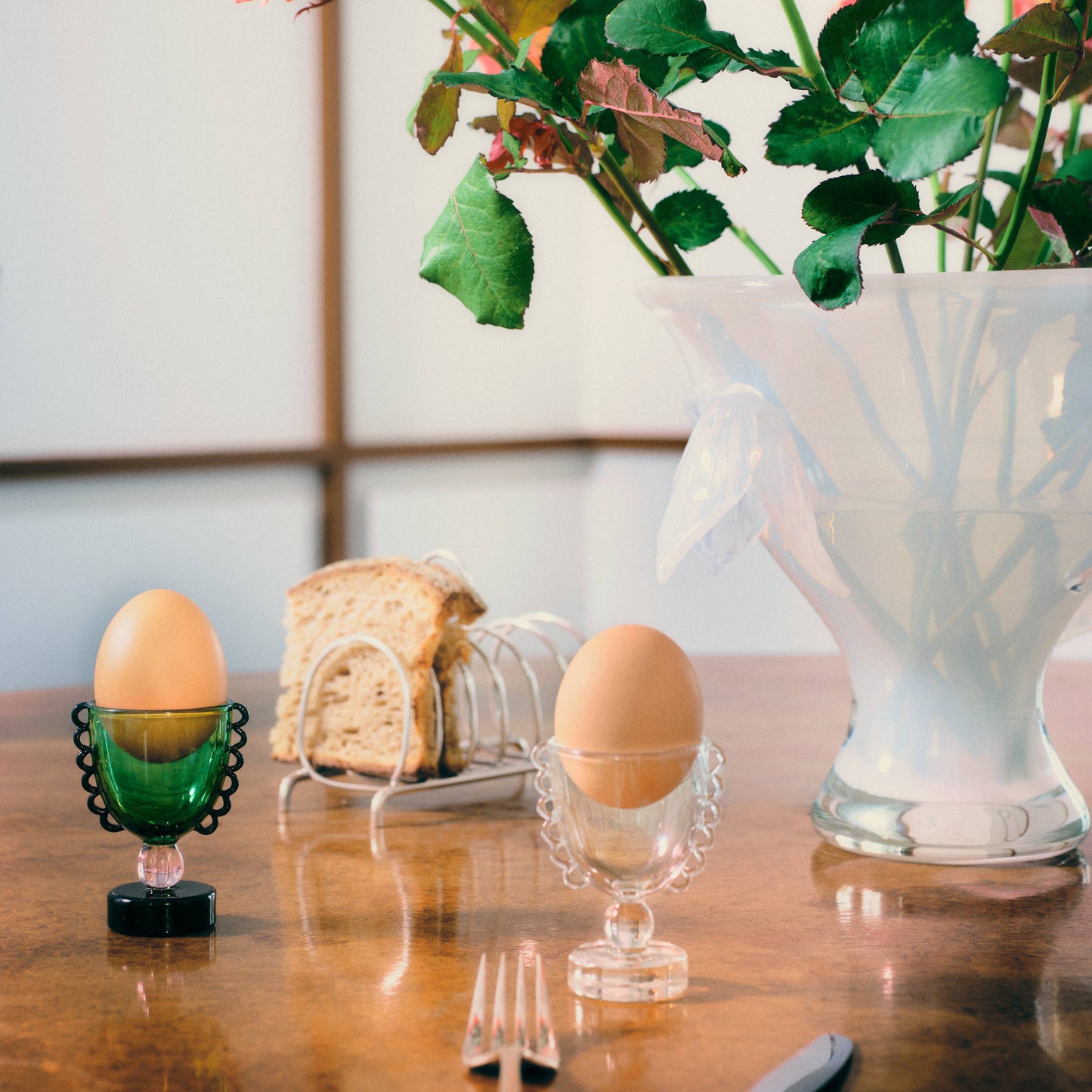 Coco Cup, Clear (Set of 2)