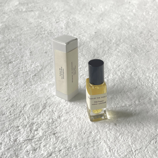 Pink Pepper, Vetiver + Patchouli Perfume Oil -  by Carlyle Avenue