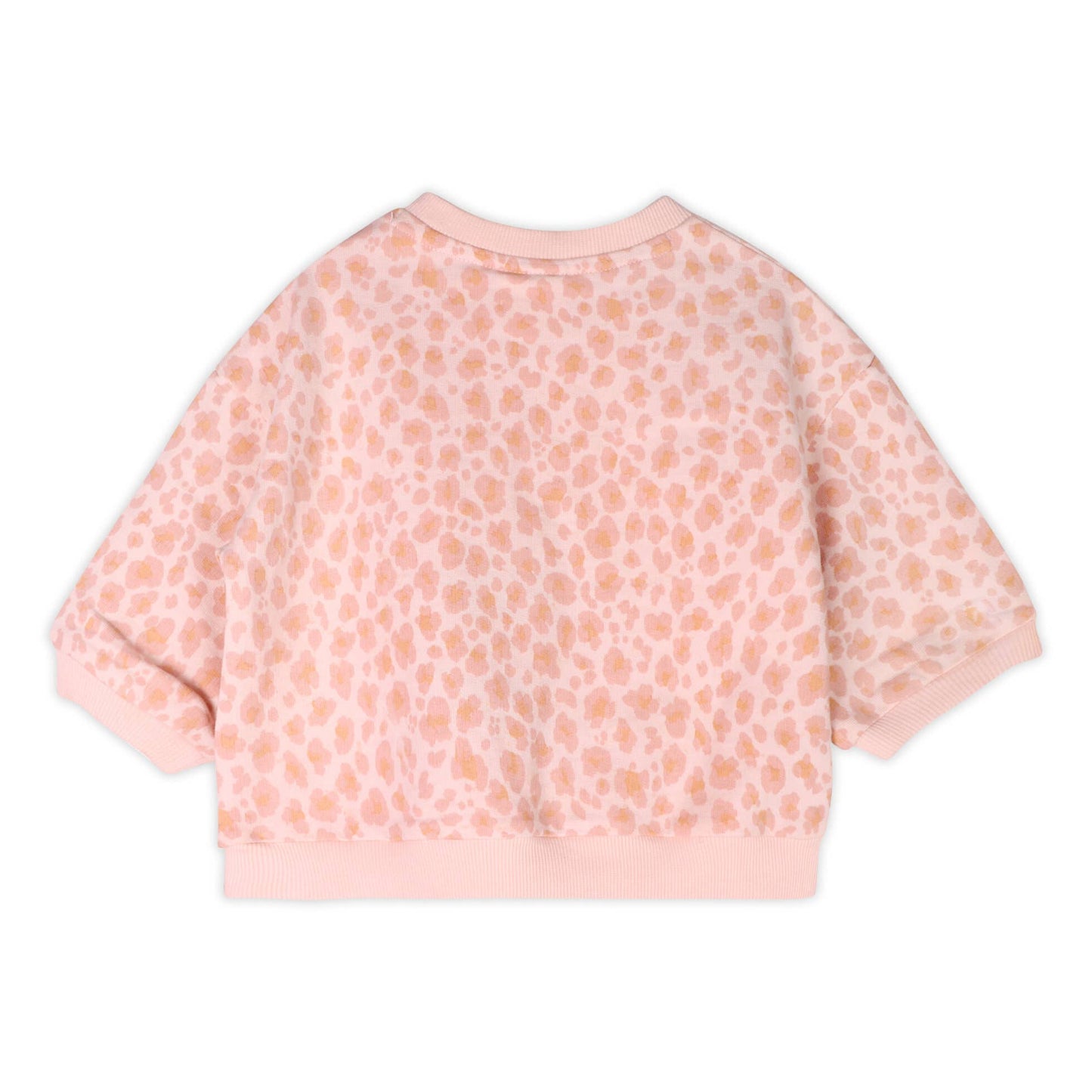 Leopard Baby Sweatshirt & Jogger Set (Organic Cotton)