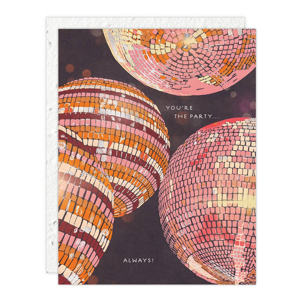 Disco - Birthday Card -  by Carlyle Avenue
