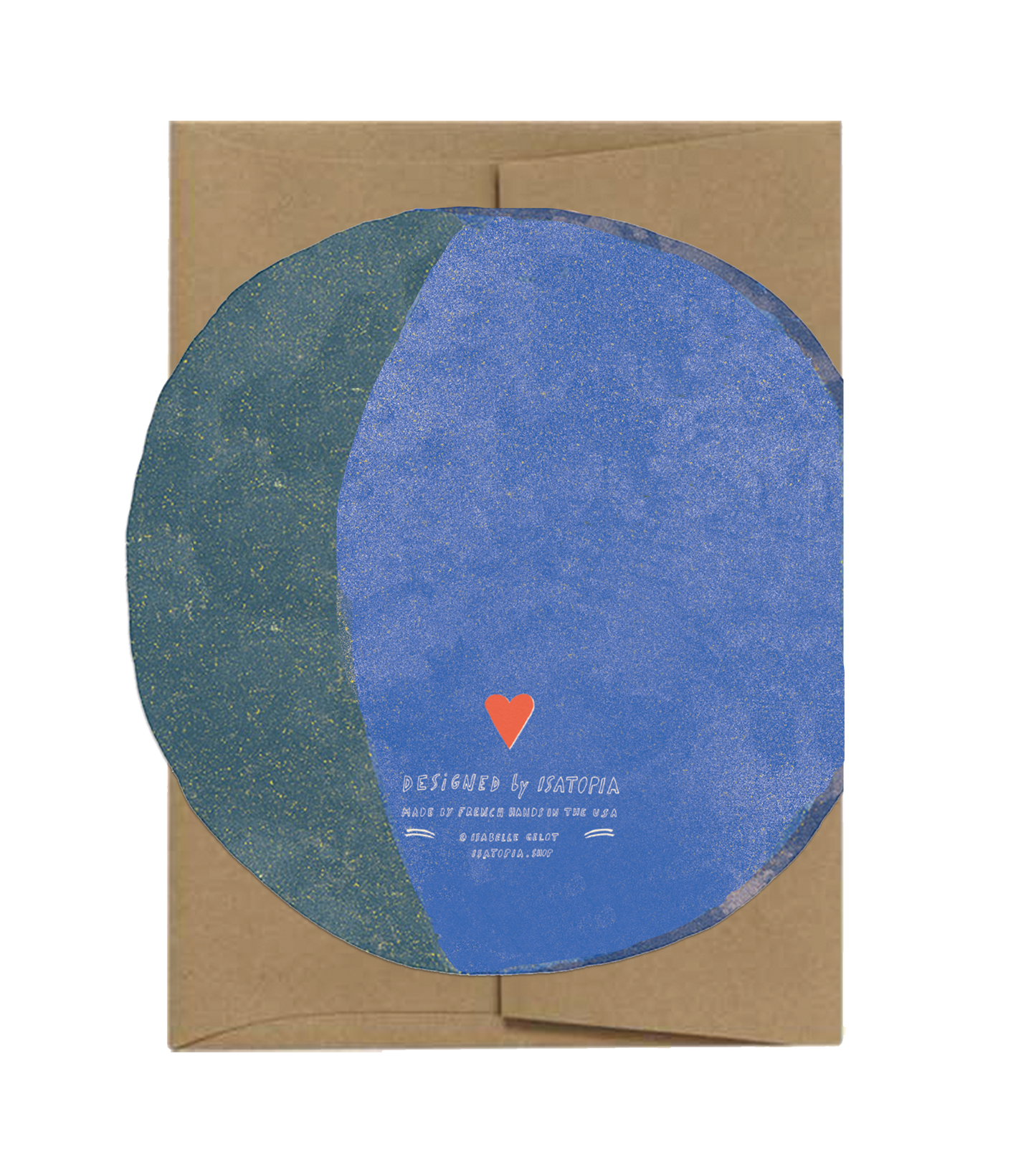 Lune | Moon - Die Cut Card