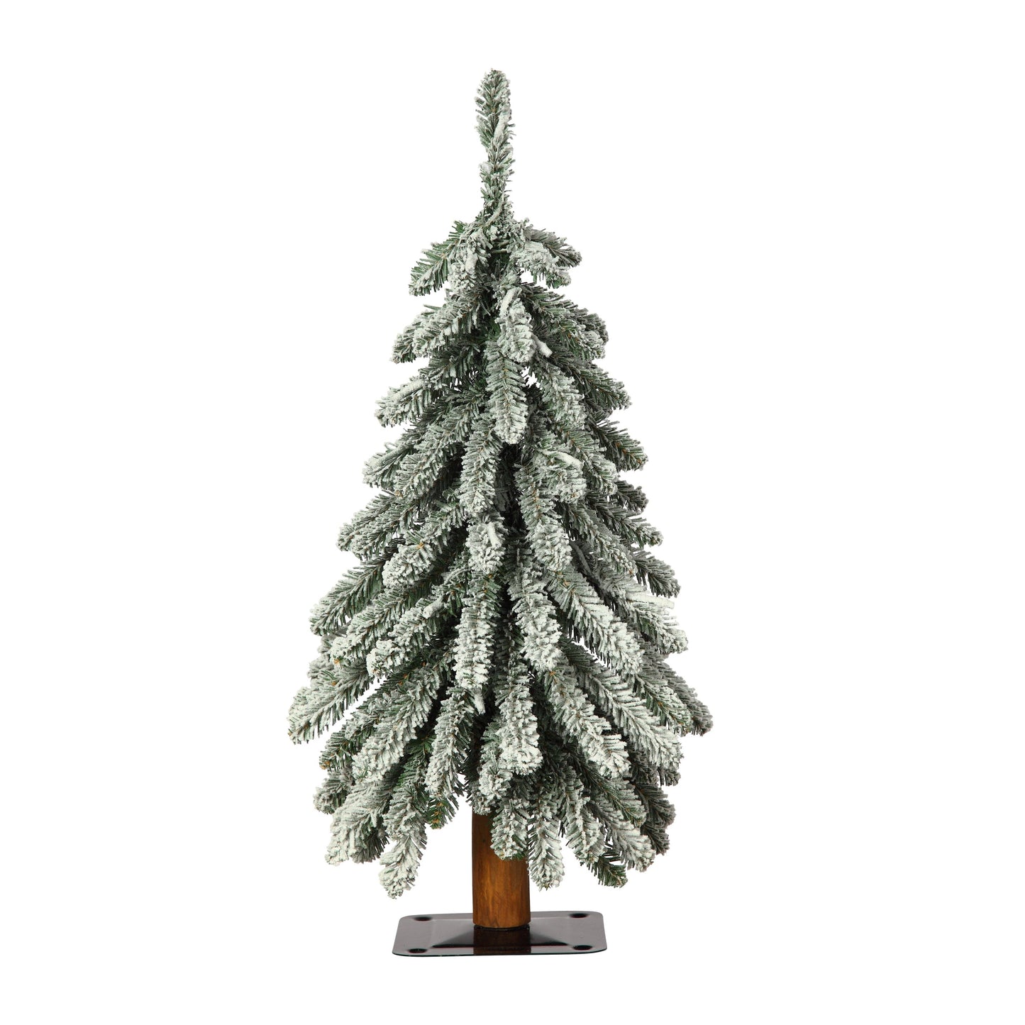 2 Foot Lightly Flocked Alpine Tree