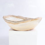 Mexican Onyx/Calcite Bowl 10"