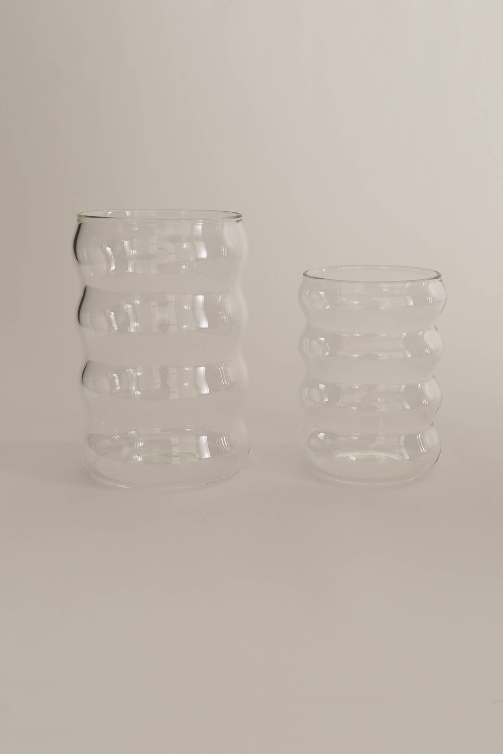 6oz Ripple Cup, Clear - Glassware by Carlyle Avenue