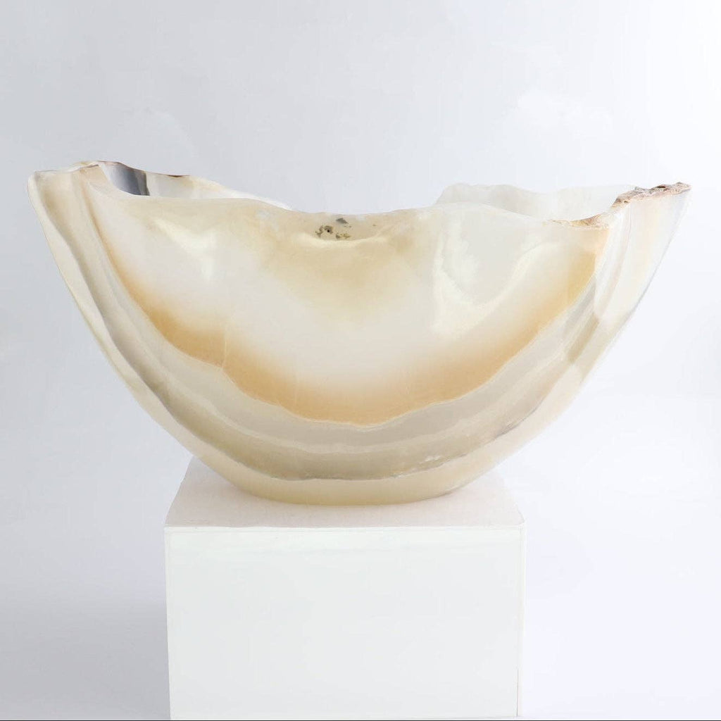 Mexican Onyx/Calcite Bowl 14"