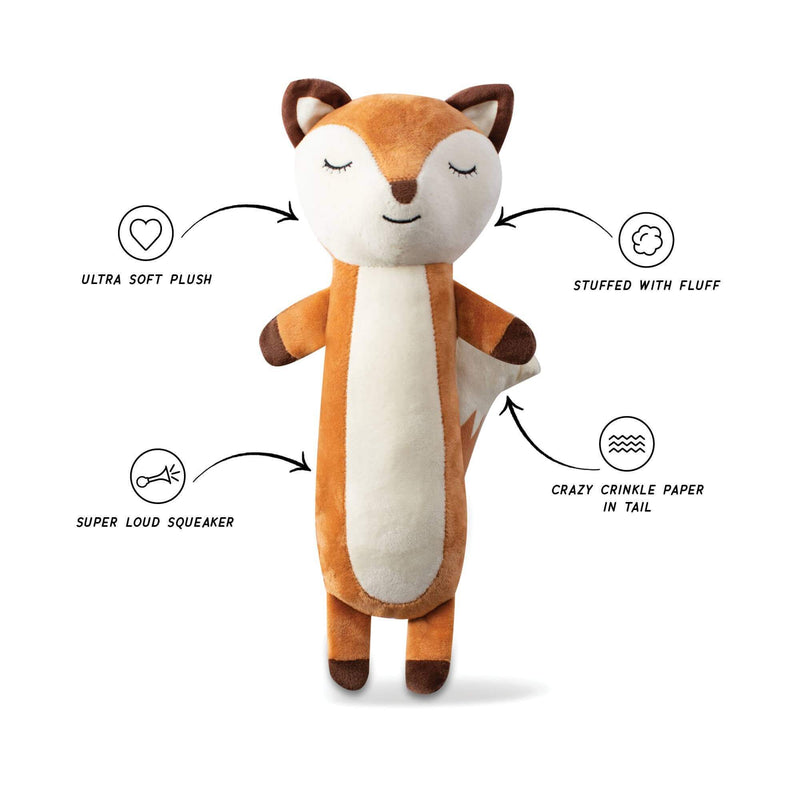 For Fox Sake Plush Dog Toy - Pet Supplies by Carlyle Avenue