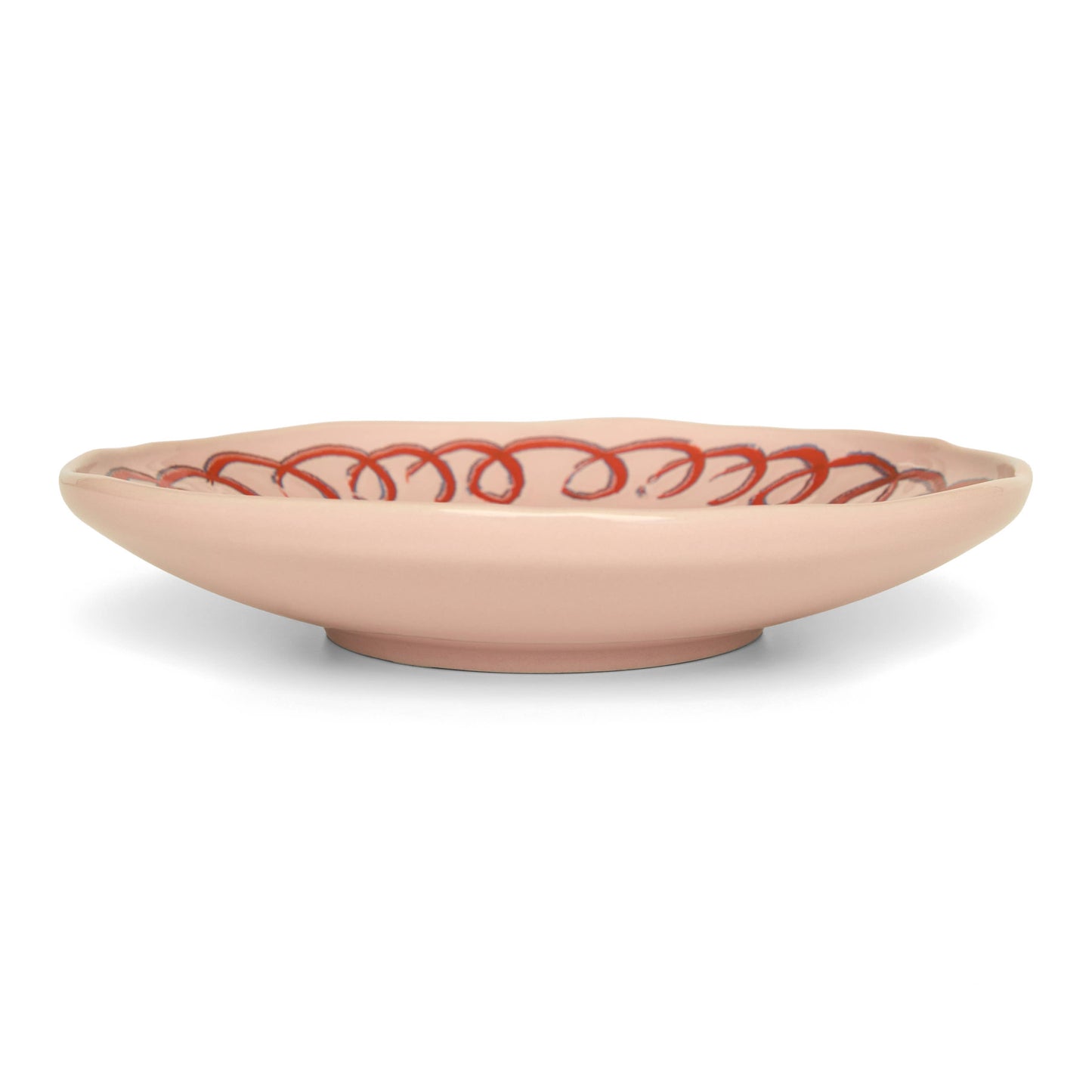 Amalfi Dessert Plate Pink - 9.1" Diameter