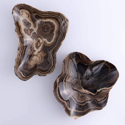 Mexican Onyx/Calcite Chocolate BOWL OOAK