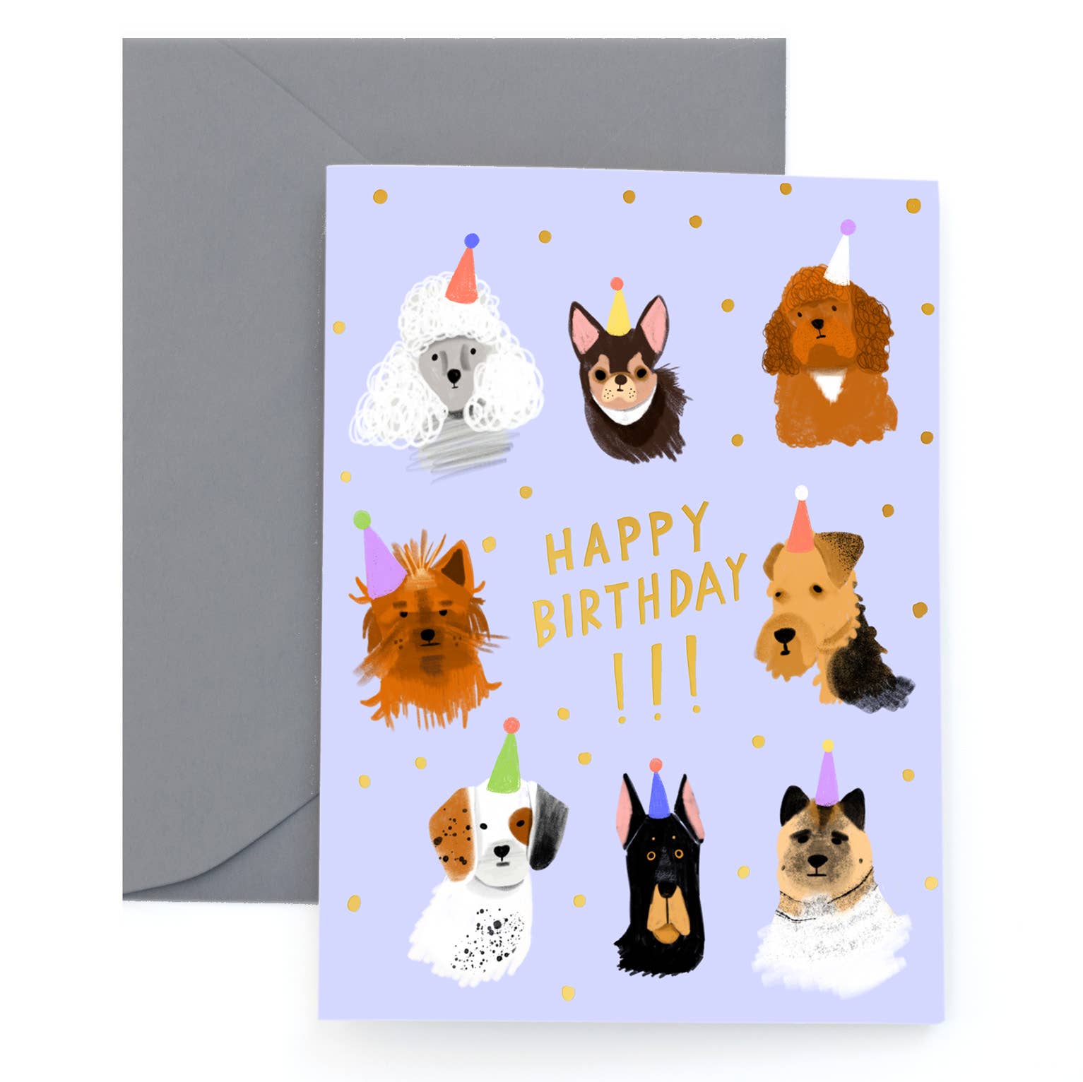 CANINE CREW - Birthday Card -  by Carlyle Avenue