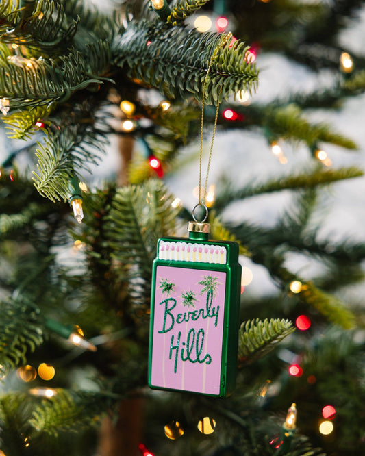 Matchbook Ornament - Beverly Hills