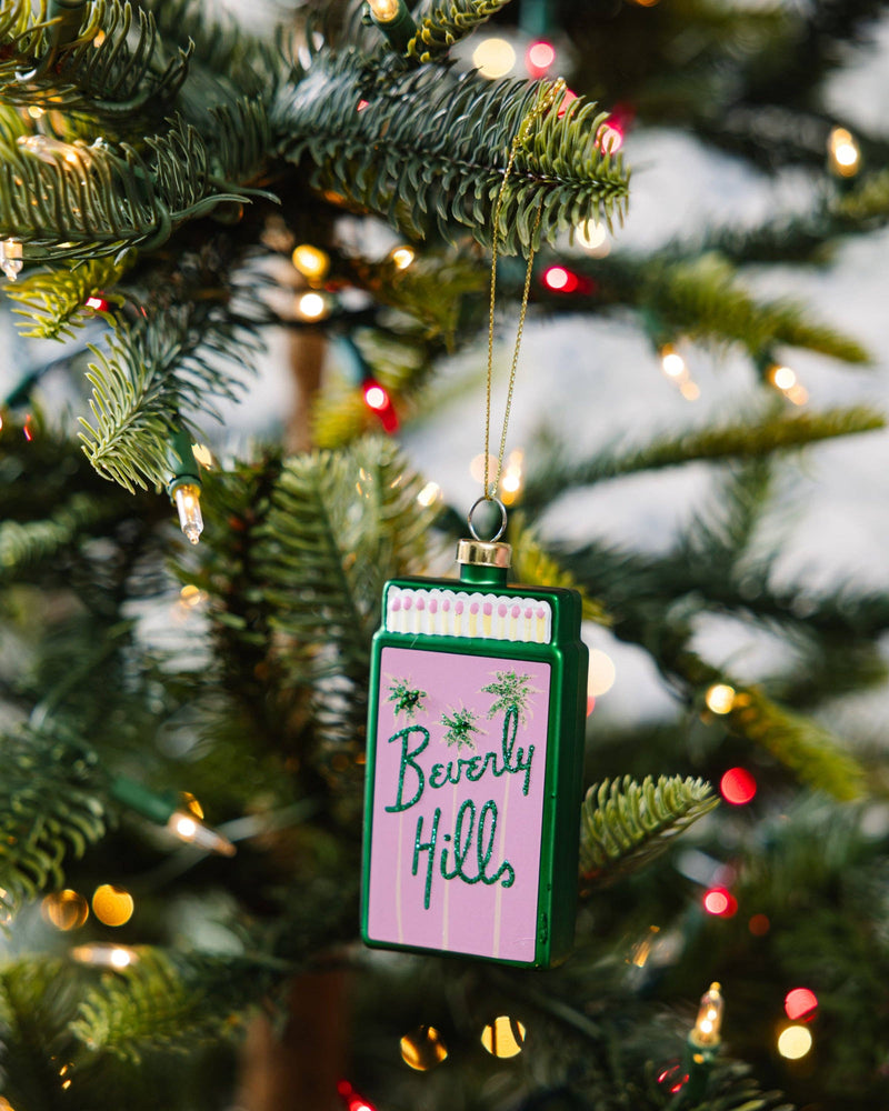 Matchbook Ornament - Beverly Hills