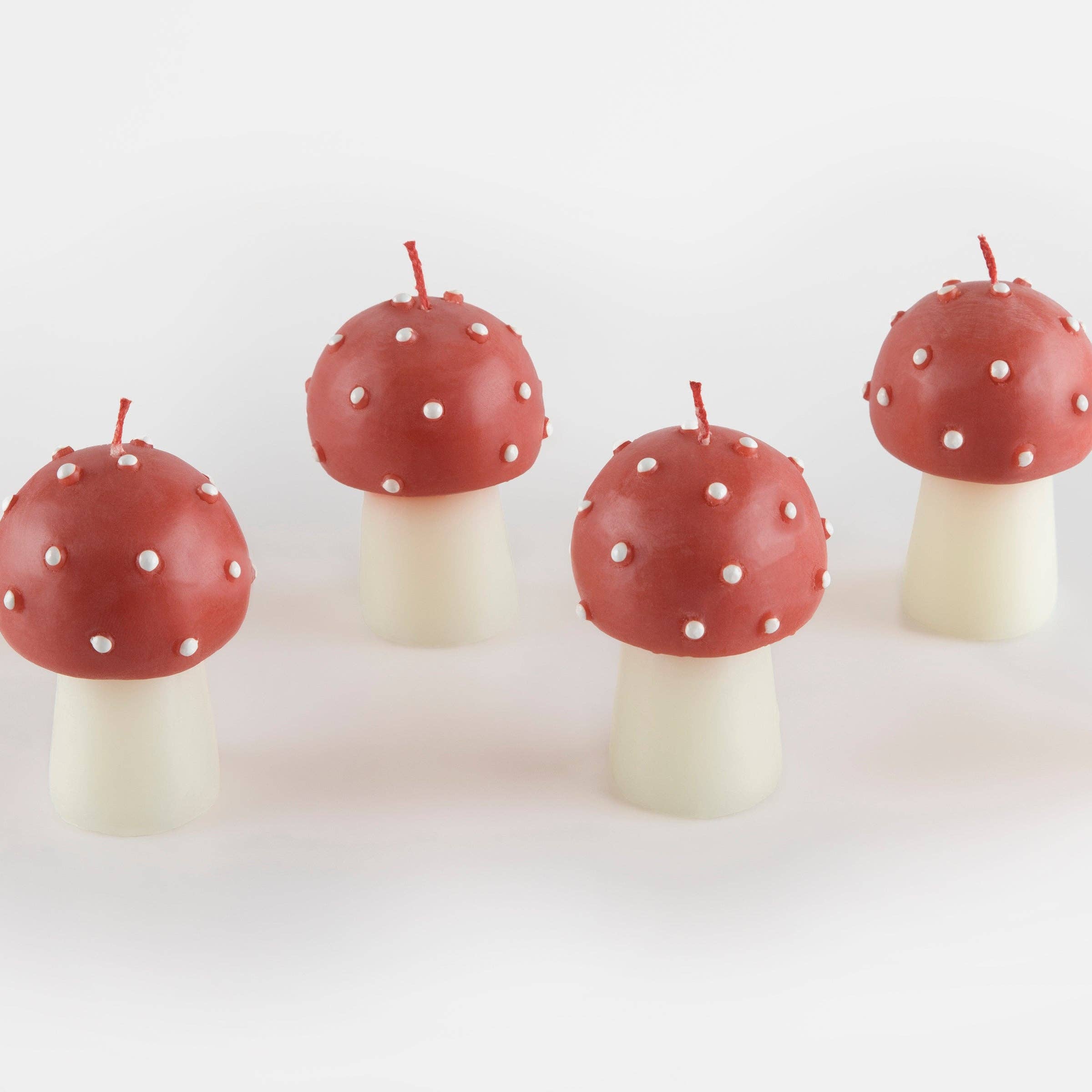 Mini Mushroom Candles - Thumbnail 4