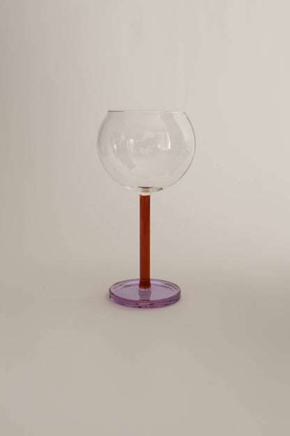 Bilboquet Wine Glasses, Twilight -  by Carlyle Avenue