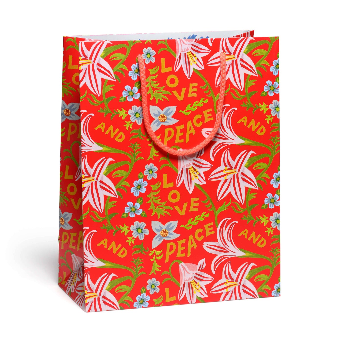 Peace and Love Amaryllis gift bags