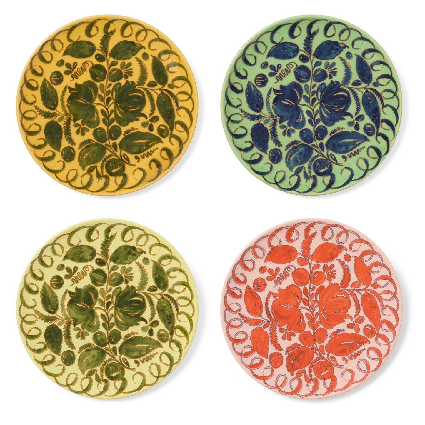 Amalfi Dinner Plate Lime - 10.6" Diameter