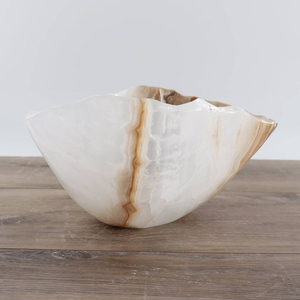 Mexican Onyx/Calcite Bowl 12"