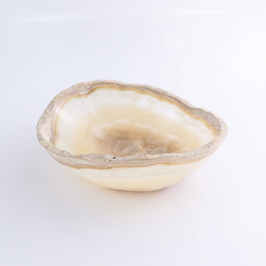 Mexican Onyx/Calcite Bowl 10"