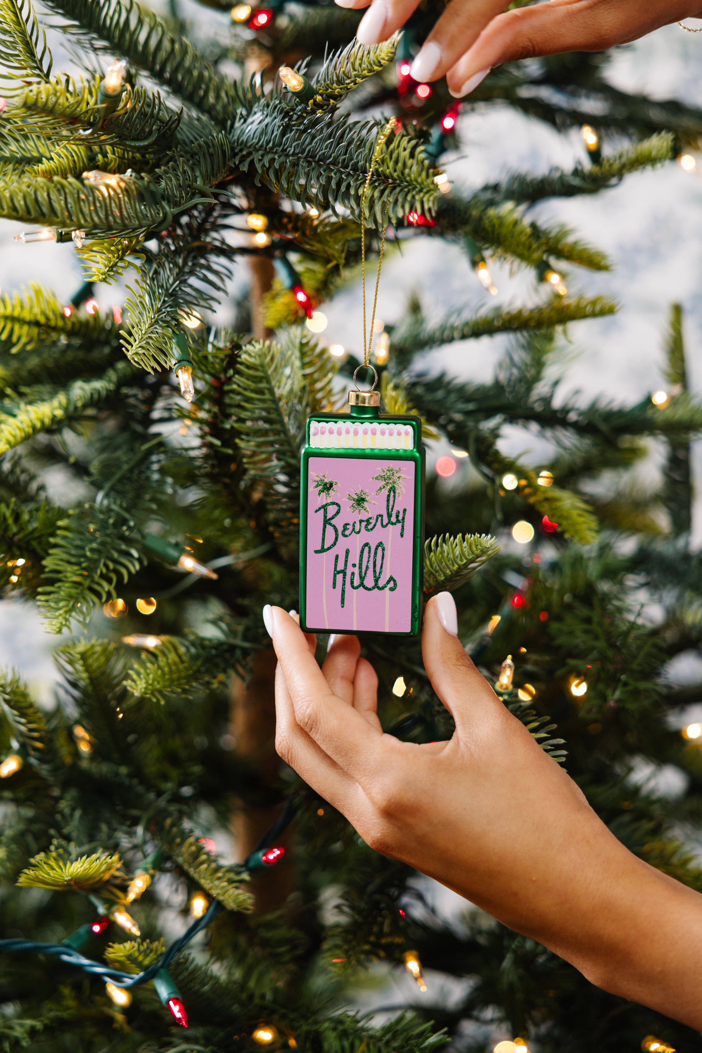 Matchbook Ornament - Beverly Hills - Thumbnail 4