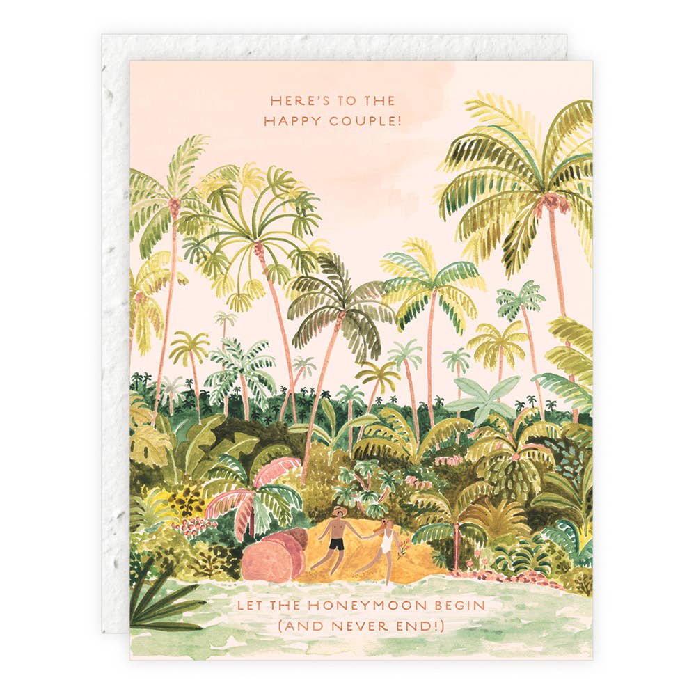 Beach Lovers - Wedding + Engagement Card -  by Carlyle Avenue