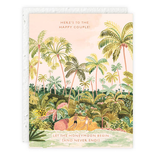 Beach Lovers - Wedding + Engagement Card -  by Carlyle Avenue