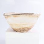 Mexican Onyx/Calcite Bowl 10"