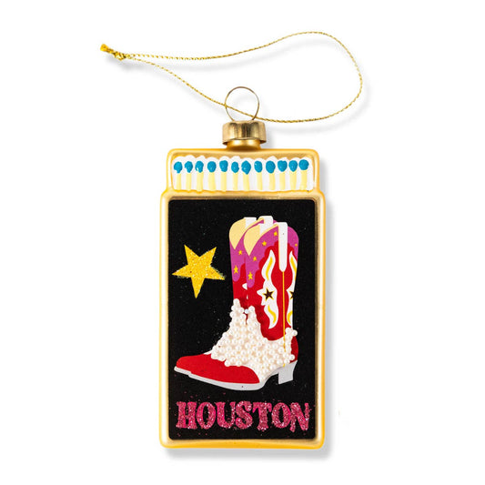Matchbook Ornament - Houston