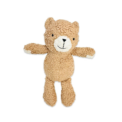 Peanut Lil Bear SHERPA Knit Stuffed Soft Toy (Organic) - Kids by Carlyle Avenue
