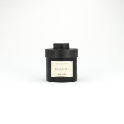 Bougie Apothicaire Petite - Figue Noire / White Wax - Candles by Carlyle Avenue