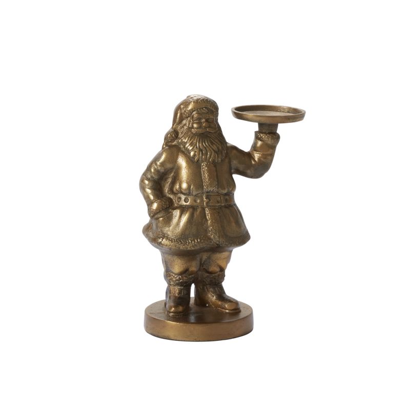 Saint Nick Figurine Candle Holder