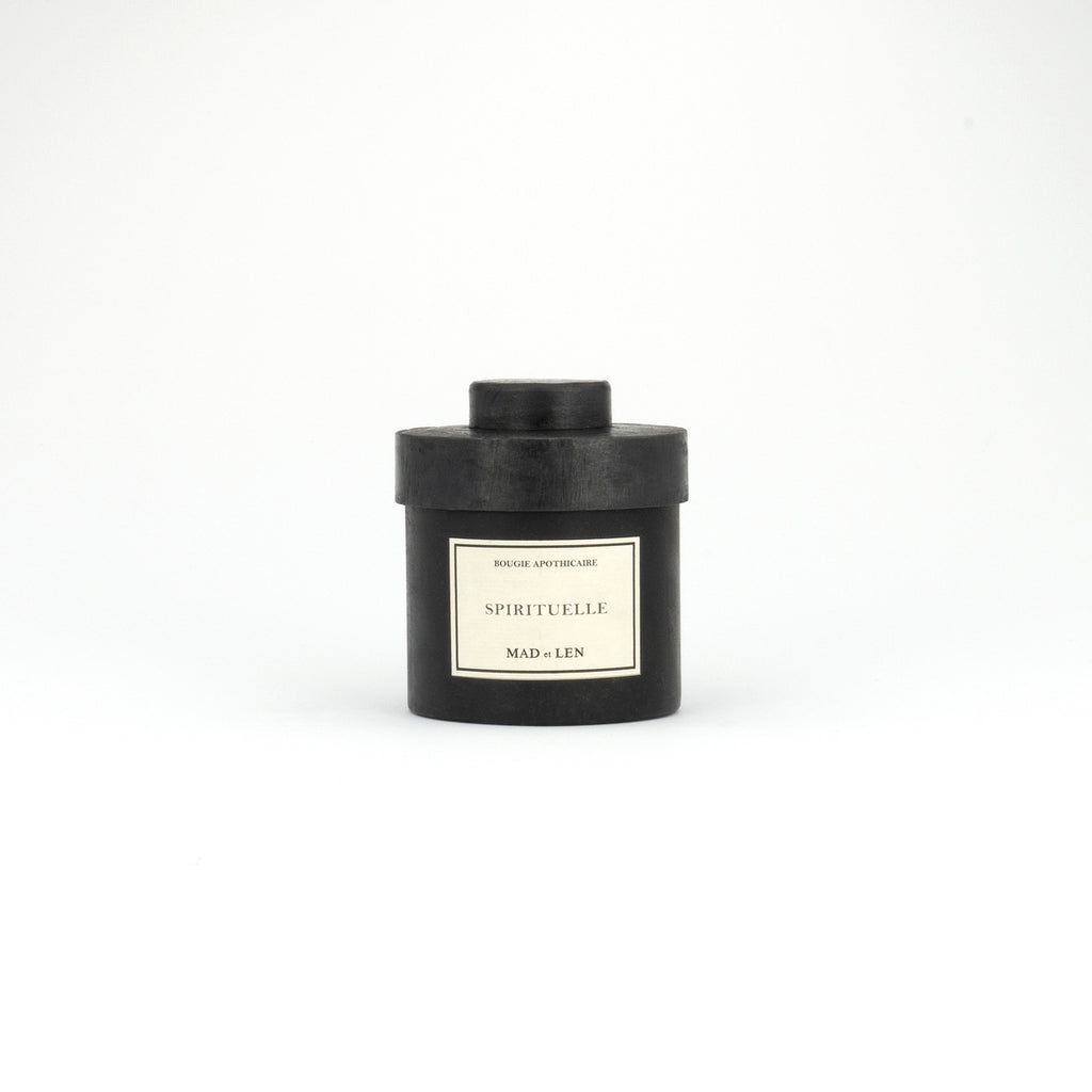 Bougie Apothicaire Petite - Spirituelle / White Wax - Candles by Carlyle Avenue
