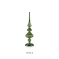 Decorative LED Finial - Green - Christmas Decor by Carlyle Avenue