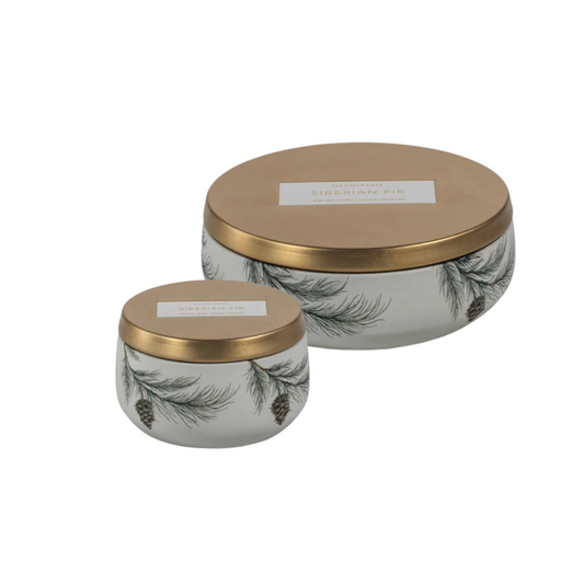 Siberian Fir Candle in Travel Tin